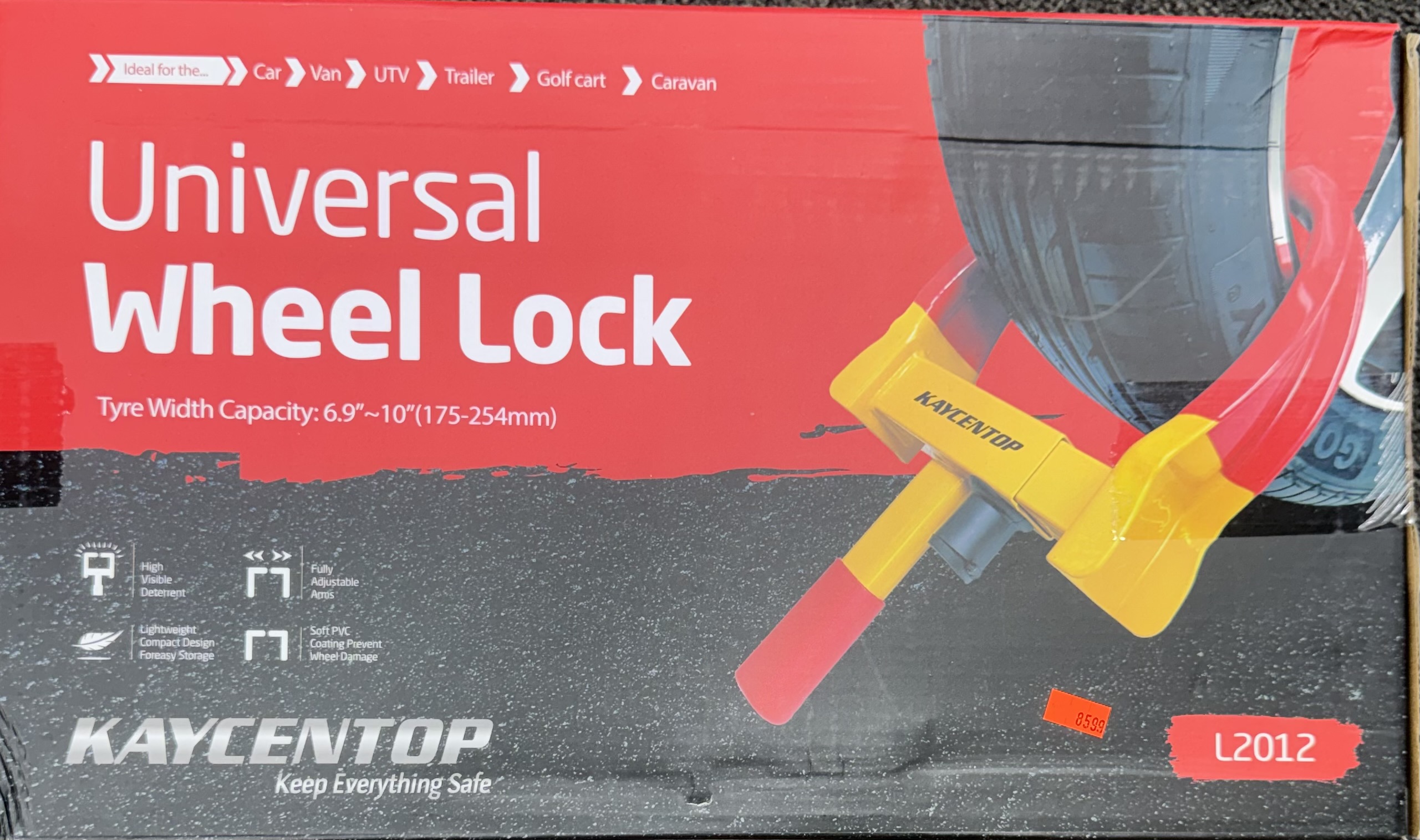 Universal wheel Lock