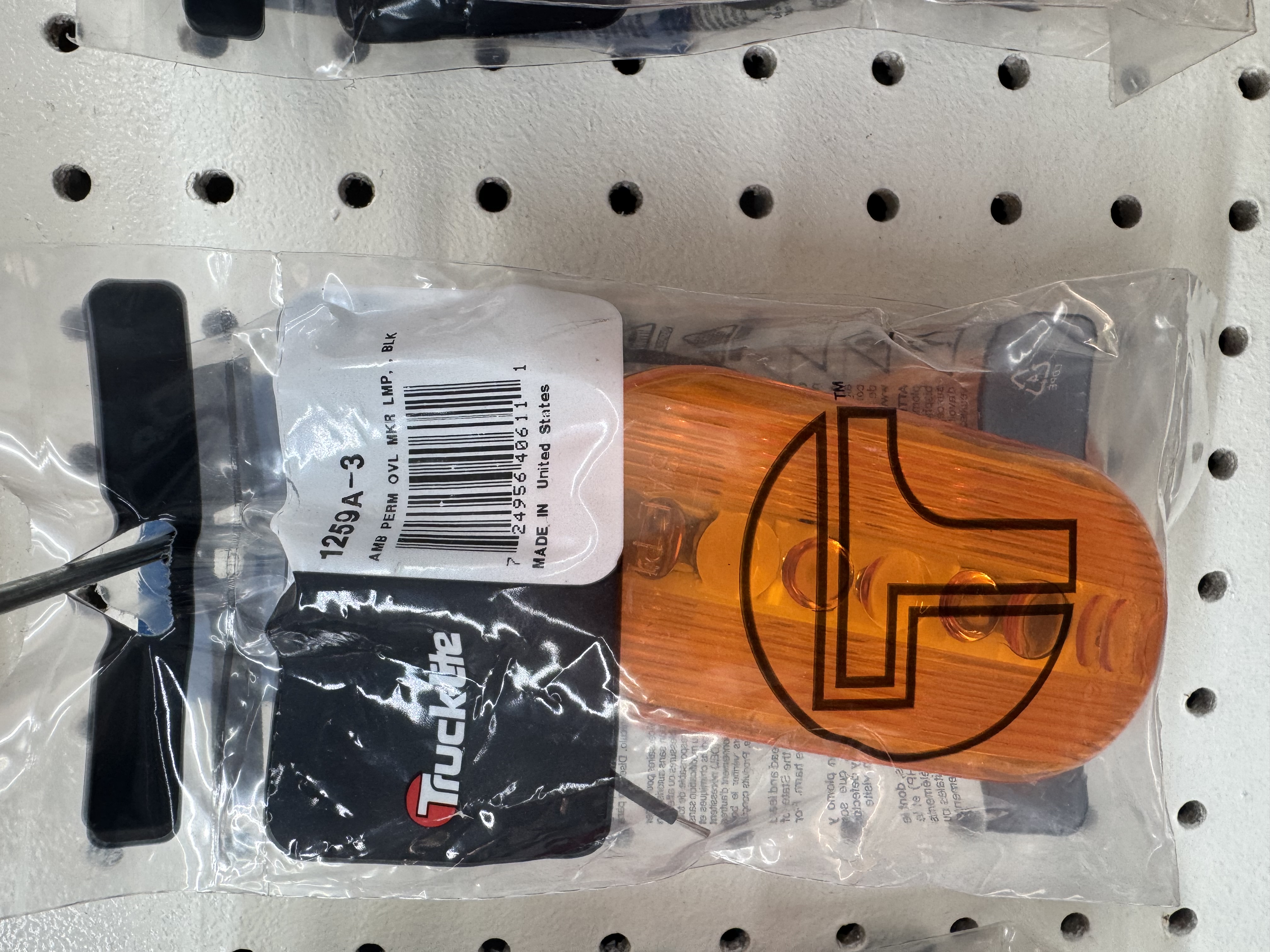 Amber Marker Light