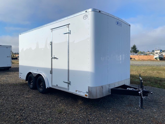 8x16 Enclosed Trailer W/ Extra Height