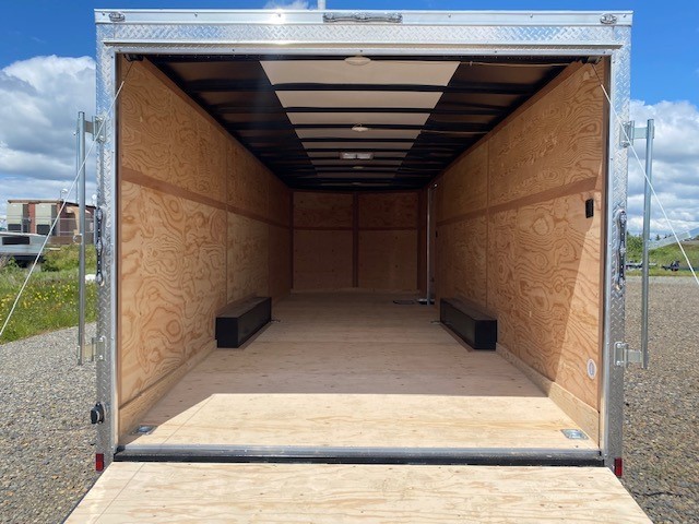 8.5x24 V-Series Enclosed Trailer