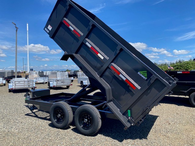 6X12 CASCADE DUMP HIGH SIDE photo 2