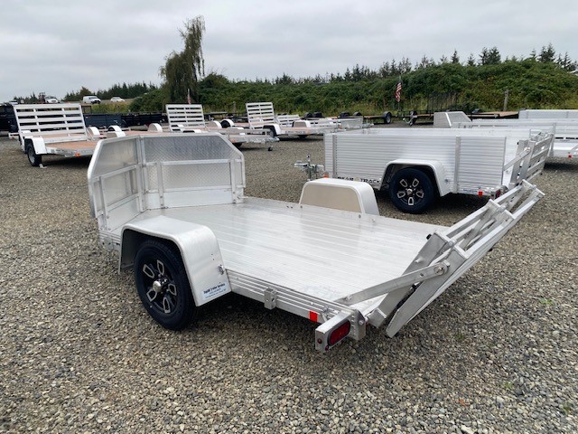 USED 5.4X10 MOTORCYCLE TRAILER photo 2