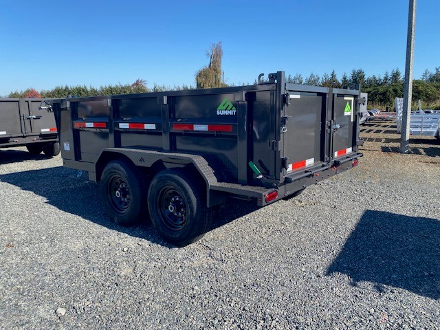 6 X 12 DUMP TRAILER 14K photo 2