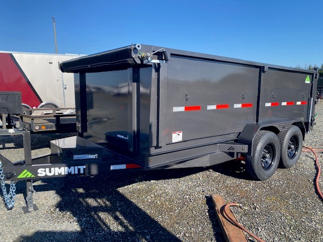 7X14 CASCADE DUMP HIGH SIDE